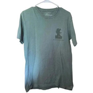 THE MOUNTAIN SIZE SMALL GREEN TEE EVERGREEN